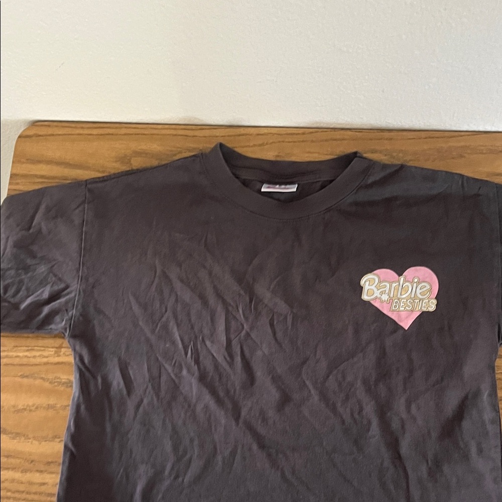 Barbie Besties Black and Pink Kids T-Shirt